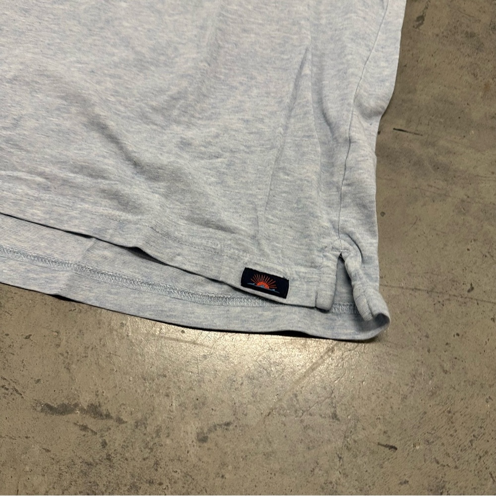 Faherty Isle Blue Polo Size Small - Picture 3 of 8